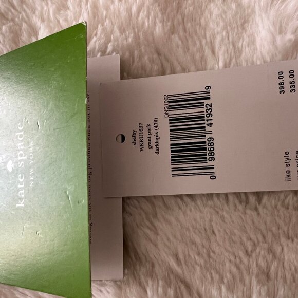 Kate Spade Hand Bag:  Shelby Grant Park in Dark Lapis - Picture 6 of 8